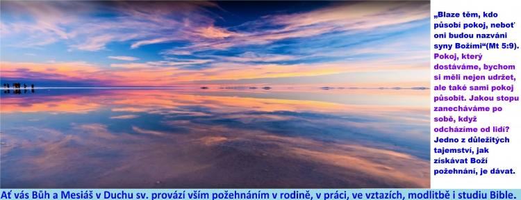 Po�ehnan� t�den
